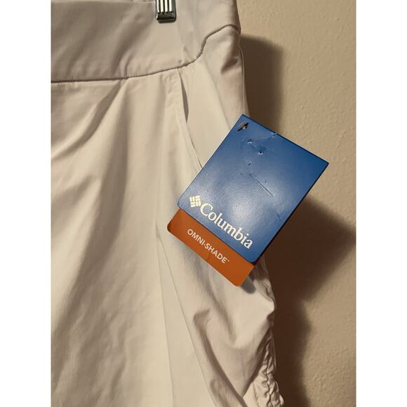 New Columbia Skort Skirt White UPF 50 Omni-Shade Women’s Size XXL Onmi-Shield - Picture 3 of 13